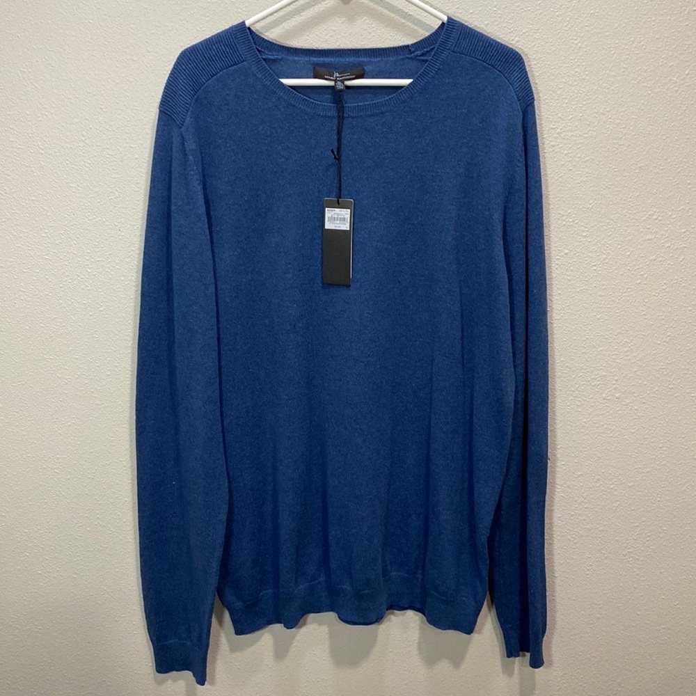 Marc Anthony sweater blue tall‎